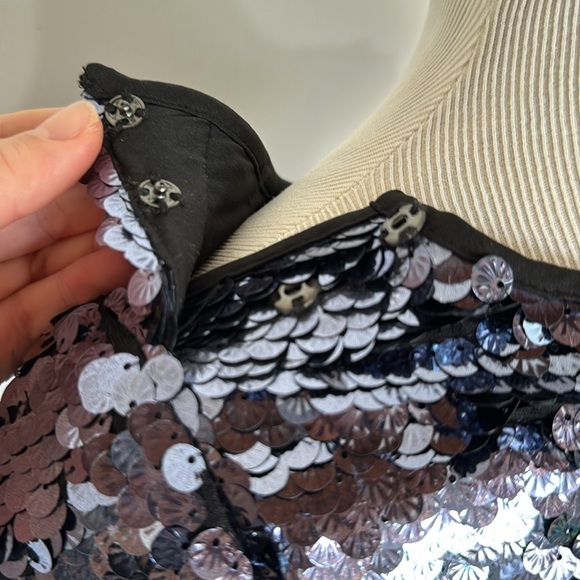 Leifsdottir Anthropologie sequin blouse - Picture 6 of 7